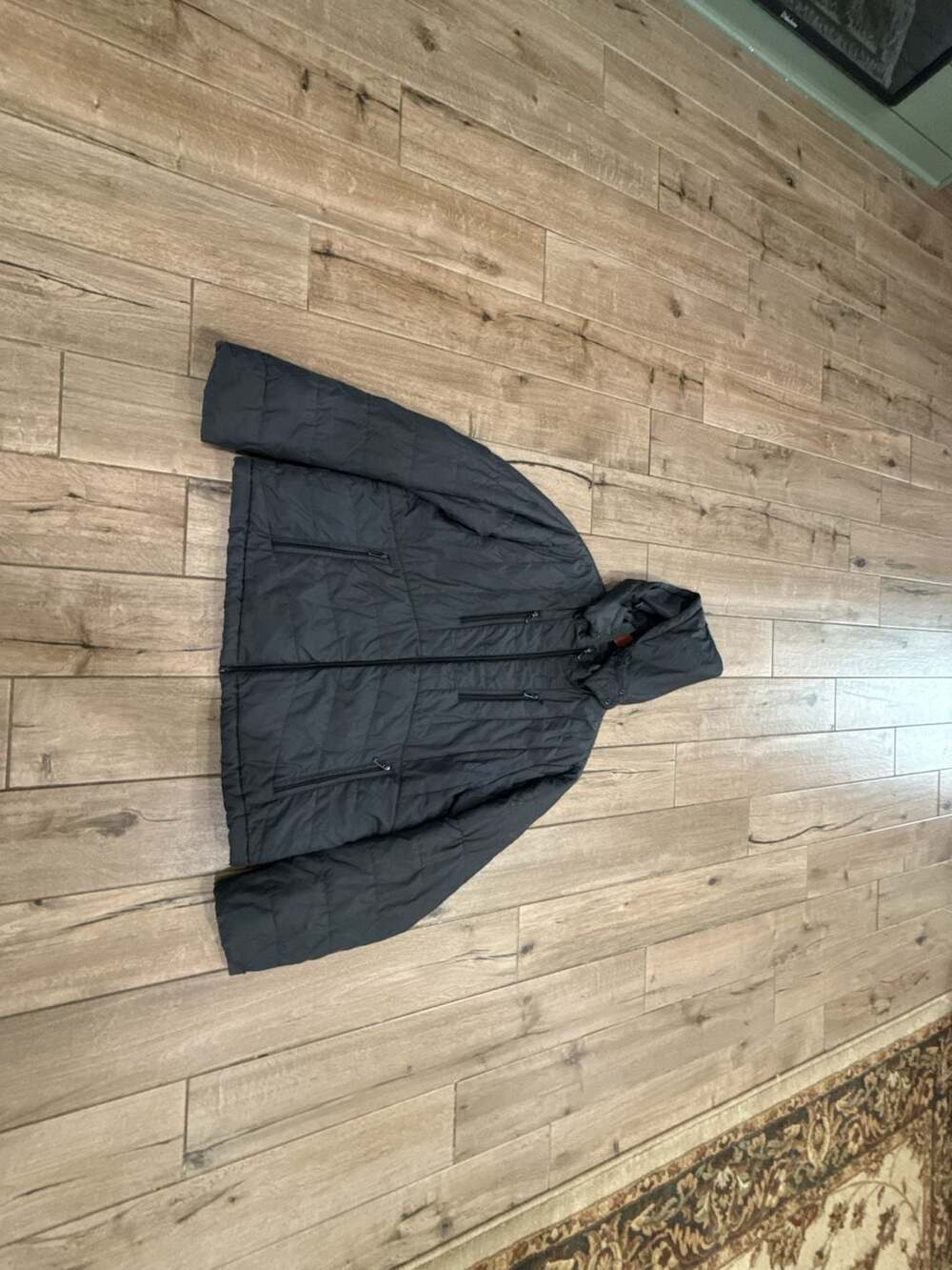 Tumi Tech Quilted Puffer Jacket Black